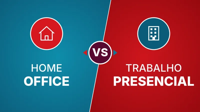 Home Office ou Presencial: Como Muda a Rotina no Dia a Dia